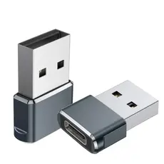 Adaptador Otg Plug Usb Tipo C Fêmea Usb Macho Carro Notebook