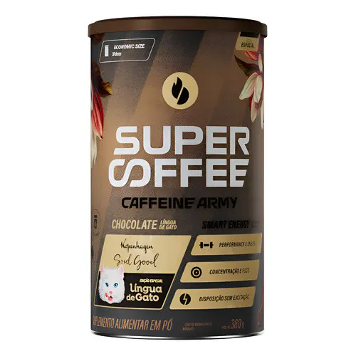 Supercoffee 3.0 Lata Grande 380g - Caffeine Army Escolha de Sabor