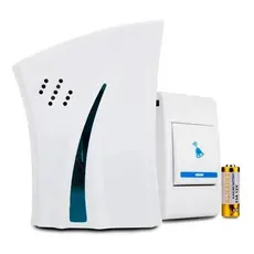 Campainha Sem Fio De Longo Alcance 100m Residencial Wireless