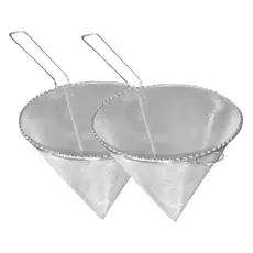 Coador Chinois 12cm - Kit com 2 Unidades – Aço Inox para Filtragem Limpa e Detalhada 805P2