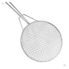 Escumadeira de Metal p/ Fritura Utensílio de Cozinha 877-GG 18x55cm