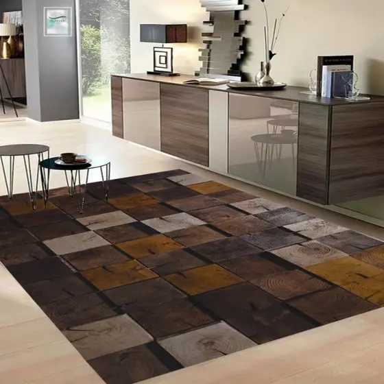 Tapete 2x3 Antiderrapante Para Sala Grande Peludo Felpudo 3x2 - Varias Cores
