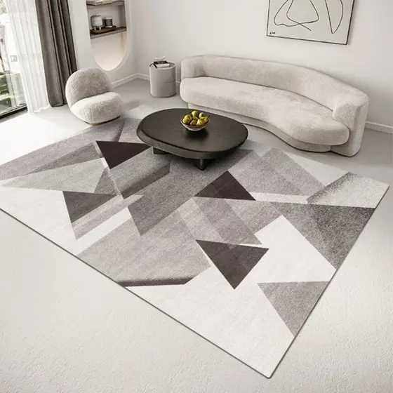 Tapete Sala Quarto Grande Promoção Fácil De Limpar Moderno 200 x 240 cm