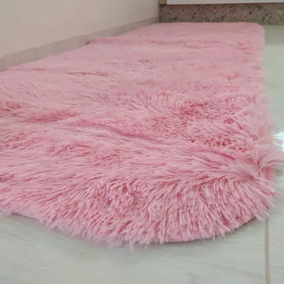Tapete 2,00x0,60 Super Peludo Felpuda Passadeira Quarto/Sala/Escritorio Promoção
