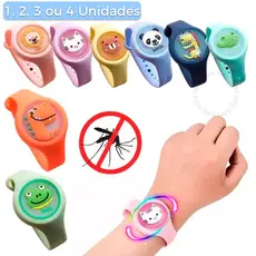 PULSEIRA REPELENTE MOSQUITO PERNILONGO INFANTIL 1 2 3 OU 4 UNIDADES