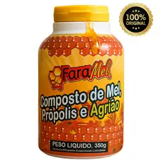 Mel Propolis Composto Farmel - Kit 12 Unidades Liquidação!!!