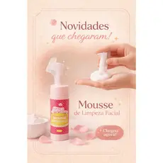 Kit Mousse de Limpeza Facial + Touca de Cetim para dormir anti-frizz