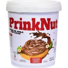 Creme de Avelã Com Cacau Prinknut 1Kg Chocolate P/ Pão Bolo Confeitaria