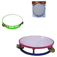 PANDEIRO INFANTIL GRANDE 19CM DE Ø NA SOLAPA