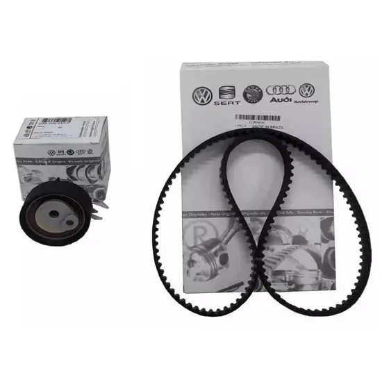 Kit Correia Dentada Com Tensor Fox Golf Polo Voyage Saveiro Gol G3 G4 G5 G6 G7