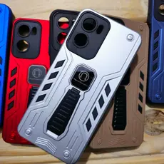 Capa capinha anti impacto silicone com Suporte para Motorola Moto G05 / Capa Moto G05 - Magnético 2.0