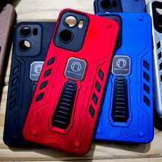 Capa capinha anti impacto silicone com Suporte para Motorola Moto G06 / Capa Moto G06 - Magnético 2.0