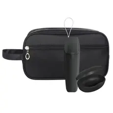 Kit Necessaire Impermeável Porta Escova Saboneteira Premium