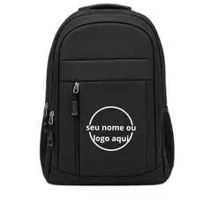 Mochila Bolsa Resistente Executiva Personalizada Logo Nome