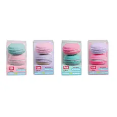 BORRACHA TRIS HOLIC MACARON C/2 UNIDADES