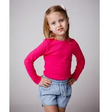 Blusa Infantil Feminina Manga Longa 4 ao 12  Menina