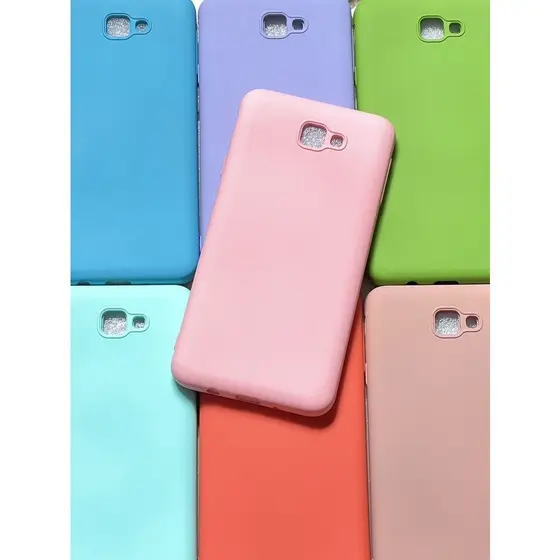 Capa Capinha Samsung J7 Prime Silicone Aveludado