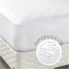 Protetor De Colchão Impermeável Matelado Capa De Colchão Com Elástico