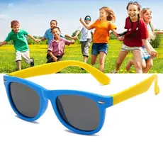 Óculos de Sol Infantil  Kids Menino Menina Silicone Polarizado Flexível