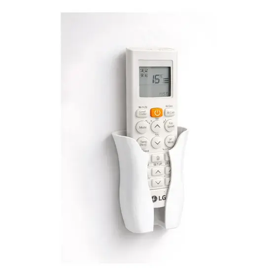 Suporte Parede Porta Controle Ar Condicionado Tv Universal Branco