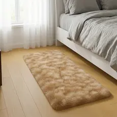 Tapete Passadeira 2,00 x 0,60 Antiderrapante Corredor Quarto Sala Felpudo Peludo