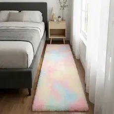 Tapete Passadeira 2,00 x 0,60 Corredor Quarto Sala Beira de Cama Felpudo Peludo