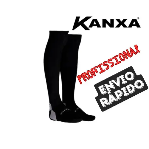 Meião Futebol Kanxa Modelo Top Profissional do 39 ao 44 Original preto