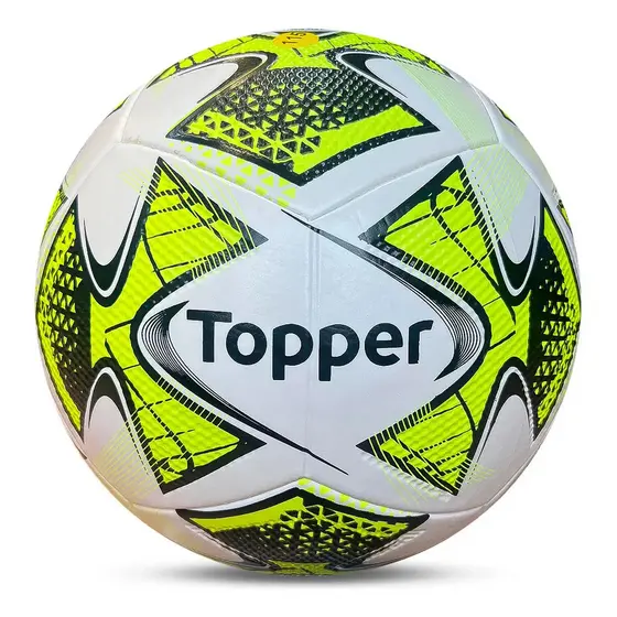 Bola Oficial Society Topper 22 Futebol Original Amarelo
