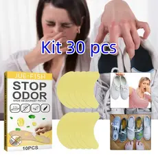 Kit 10/20/30 Adesivo De Desodorante Para Sapatos Fresco