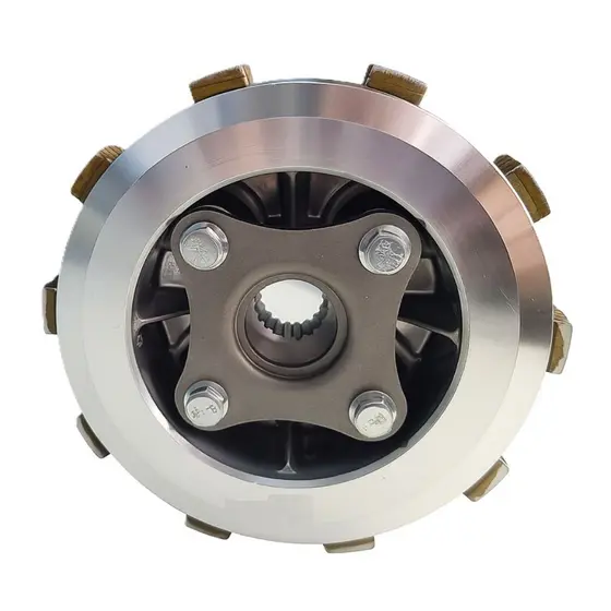 Kit Embreagem Cbx 250 Twister 2001-2008 (Cubo, Plato, Discos)