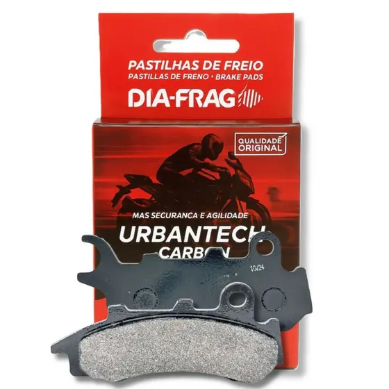 Pastilha de Freio Dianteira Cg 160 Titan / Cg 160 Fan Combi Brake 2018-2024 Diafrag