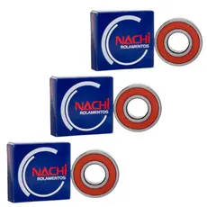 Kit Rolamentos Roda Traseira Cb 250f Twister 2016-2022 Nachi