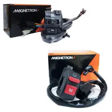 Chave de Luz + Punho de Partida Nxr 150 Bros Esd 2003-2005 Magnetron