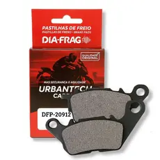 Pastilha de Freio Dianteira P/ Yamaha Nmax 160 Abs 2017-2025 Diafrag