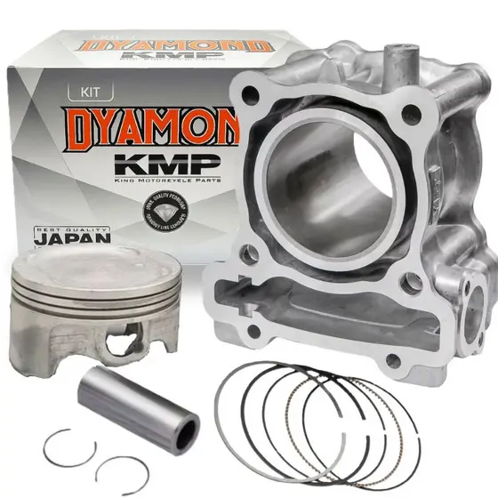 Kit Cilindro Nmax 160 (Pistão + Anéis) Kmp Dyamond