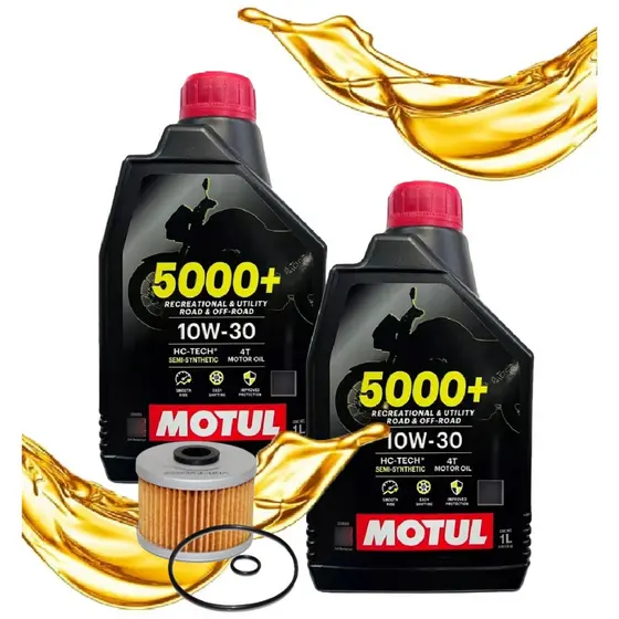 Troca de Óleo Cb 300f Twister / Xre 300 / Cb 250f Twister Motul 5000+ 10w30 + Filtro
