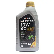 Óleo Mobil 10w40 100% Sintético Super Moto 4 Tempos 1 Litro