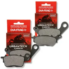 Kit Pastilhas de Freio Nmax 160 Com Abs 2017-2025 Diafrag