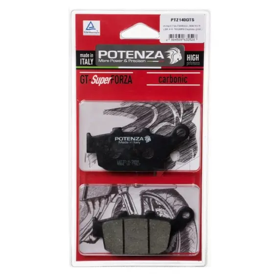 Pastilha de Freio Traseira Cb 500f Cb 500x Cb 650f Nc 750x Tiger 800 Xj6 Potenza Super Street Sinterizada