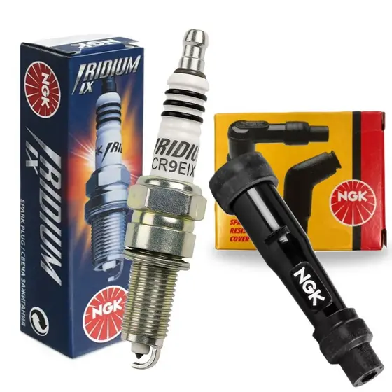 Vela Iridium + Cachimbo Fz15 150 / Crosser 150 Ngk