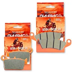 Kit Pastilhas de Freio P/ Kawasaki Kx 450x Klx 450r Kxf 250 Kx 250 Kxf450 Klx 450 Cerâmica Diafrag