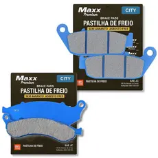 Kit Pastilhas de Freio P/ Haojue Chopper Road 150 Cbs