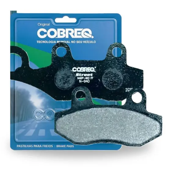 Pastilha de Freio Dianteira Cb 300r Sem Abs / Fazer 250 2005-2015 Cobreq