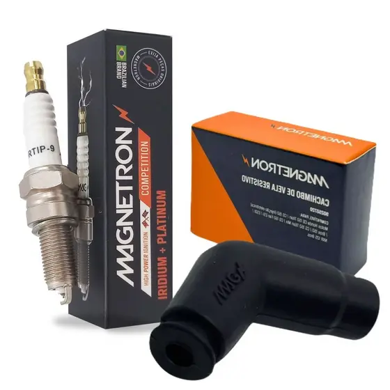 Vela Iridium + Cachimbo Cg 150 Titan / Cg 150 Sport / Cg 150 Fan Magnetron