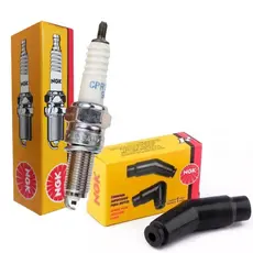 Vela e Cachimbo Nxr 150 Bros 2003-2005 / Nxr 125 Bros 2003-2005 Ngk