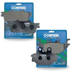 Kit Pastilhas de Freio P/ Dafra Next 250 / Roadwin 250 Cobreq