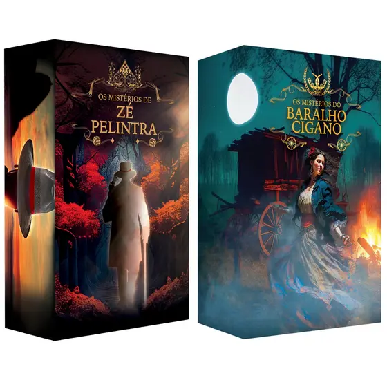 Kit 2 Tarot / Baralho Cigano Lenormand / Zé Pelintra 36 Cartas Plastificado / Manual