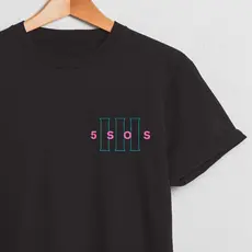 Camiseta 5 Seconds of Summer | 5SOS [tradicional e plus size]