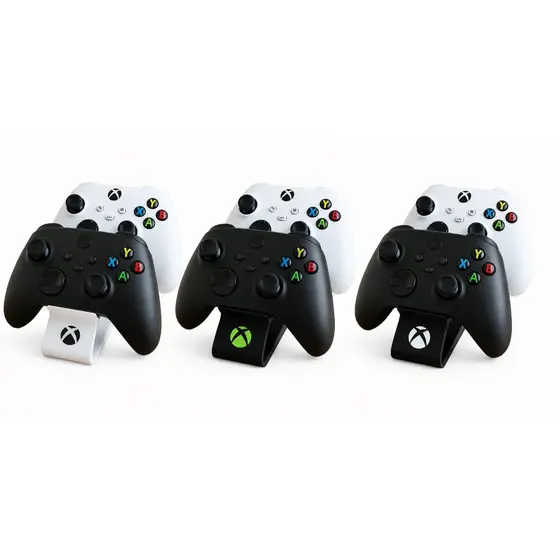 Suporte Premium Para 2 Controles Xbox X/s Acabamento e Resistencia Apoio De Mesa