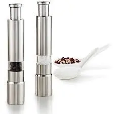 Moedor Pimenta Sal Inox Cozinha Churrasqueira Condimento
